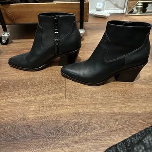 Rag & Bone black leather booties